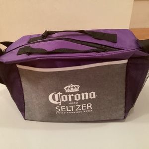 Corona Seltzer insulated beverage carrier